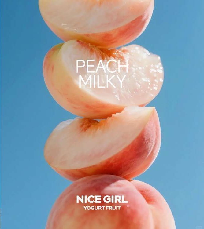 Peach Milky: башня из персиков